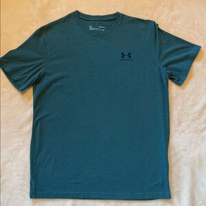 Under Armour Men's Teal Short Sleeve Tee